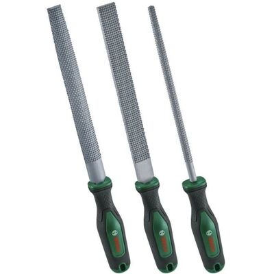 Bosch Professional Raspel + Feile - Juego de 3 herramientas para madera Bosch Professional Raspel + Feile - Juego de 3 herramientas para madera