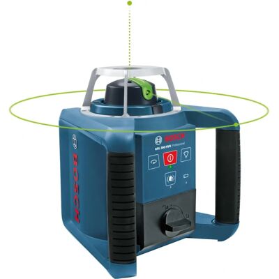 Bosch Professioneel Laserwaterpas - Groene bundel, ontvanger, L-BOXX Bosch Professioneel Laserwaterpas - Groene bundel, ontvanger, L-BOXX