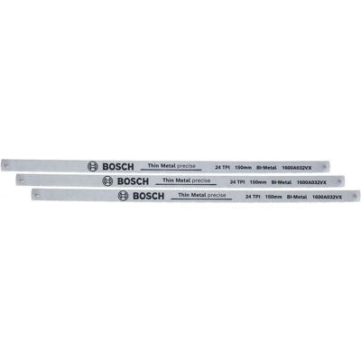 Bosch 150mm Bimetallreciprosägeblätter-Set mit 3 Stück - Präzise Schnitte Bosch 150mm Bimetallreciprosägeblätter-Set mit 3 Stück - Präzise Schnitte