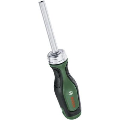 Destornillador de trinquete Bosch - Alto par, 12 puntas, Ergonómico Destornillador de trinquete Bosch - Alto par, 12 puntas, Ergonómico