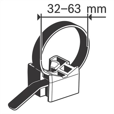 Bosch Pro epc kabelbånd - Diameter 32-63mm - Kabelbånd Bosch Pro epc kabelbånd - Diameter 32-63mm - Kabelbånd