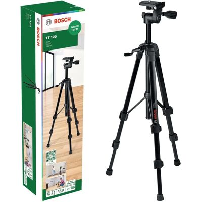Trípode Bosch TT 120 - Soporte para láser ajustable Trípode Bosch TT 120 - Soporte para láser ajustable
