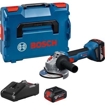 Bosch Professional GWS 18V-8 Angle Grinder - 125mm, 2 Batteries Bosch Professional GWS 18V-8 Angle Grinder - 125mm, 2 Batteries