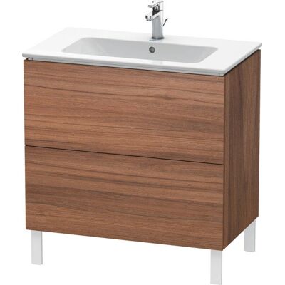 Duravit Nussbaum Natur Waschtisch - Rechteckig, 2 Schubladen, Soft-Close, Deutschland Duravit Nussbaum Natur Waschtisch - Rechteckig, 2 Schubladen, Soft-Close, Deutschland