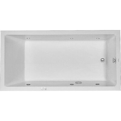 Duravit Starck Whirlwanne 1800x900 mm, Einbau, Weiß, Rückenlehne Duravit Starck Whirlwanne 1800x900 mm, Einbau, Weiß, Rückenlehne