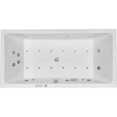 Duravit Starck Whirlpool-Bad - Weiß - Rechteckig, 1800x900mm - Modell 760052000CE1000 Duravit Starck Whirlpool-Bad - Weiß - Rechteckig, 1800x900mm - Modell 760052000CE1000