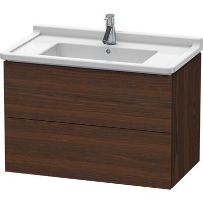 Duravit LC626506969 Wandhängbarer Waschtischunterschrank - 2 Schubladen, 820mm, Nussbaum gebürstet Duravit LC626506969 Wandhängbarer Waschtischunterschrank - 2 Schubladen, 820mm, Nussbaum gebürstet