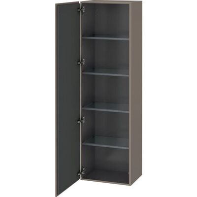 Duravit L-Cube Badschrank - Basalt Matt - 1 Tür Duravit L-Cube Badschrank - Basalt Matt - 1 Tür