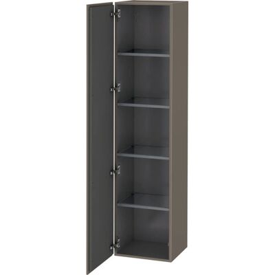 Duravit L-Cube Hochschrank - Flannel Grau Seidenmatt Duravit L-Cube Hochschrank - Flannel Grau Seidenmatt
