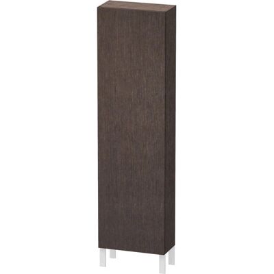 Duravit L-Cube Badezimmerhochschrank - Eiche dunkel gebürstet - 1 Tür Duravit L-Cube Badezimmerhochschrank - Eiche dunkel gebürstet - 1 Tür