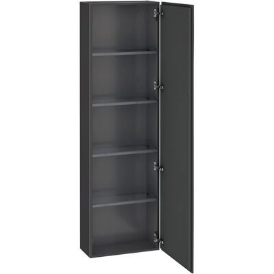 Duravit L-Cube Badezimmerschrank - Rechteckig, 1 Tür, Graphit Matt Duravit L-Cube Badezimmerschrank - Rechteckig, 1 Tür, Graphit Matt