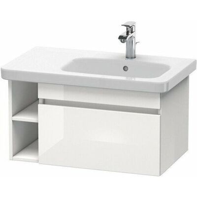Duravit DuraStyle Wandhängender Waschtischunterschrank - 1 Auszug, 2 offene Fächer, 730mm Duravit DuraStyle Wandhängender Waschtischunterschrank - 1 Auszug, 2 offene Fächer, 730mm
