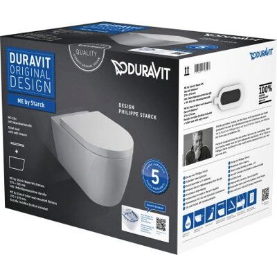 Duravit Modell 45290900A1 Wand-WC Rimless - WC Duravit Modell 45290900A1 Wand-WC Rimless - WC