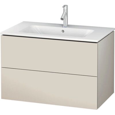 Duravit Wandhängender Taupe L-Cube Waschtischunterbau Duravit Wandhängender Taupe L-Cube Waschtischunterbau