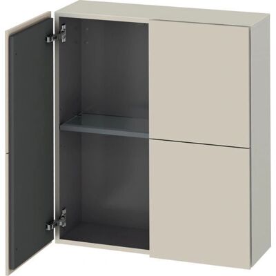 Duravit L-Cube Badschrank - Taupe - 2 Türen Duravit L-Cube Badschrank - Taupe - 2 Türen