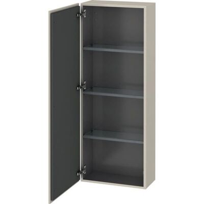 Duravit L-Cube Wandregal - Linke Scharniere - Taupe - Wandregal Duravit L-Cube Wandregal - Linke Scharniere - Taupe - Wandregal