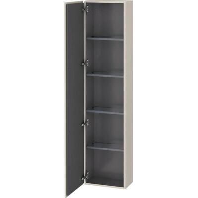 Duravit L-Cube Badschrank - Taupe - 1 Tür, 400mm breit Duravit L-Cube Badschrank - Taupe - 1 Tür, 400mm breit