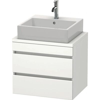 Duravit DuraStyle Wandhängender Waschtischunterschrank - Weiß Matt, 60cm, 2 Schubladen Duravit DuraStyle Wandhängender Waschtischunterschrank - Weiß Matt, 60cm, 2 Schubladen
