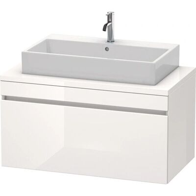 Duravit DuraStyle Waschtischunterbau - Weiß Hochglanz / Weiß Matt - 1000mm Duravit DuraStyle Waschtischunterbau - Weiß Hochglanz / Weiß Matt - 1000mm