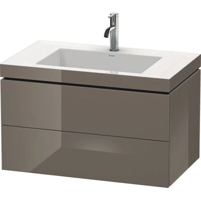 Duravit L-Cube Möbelwaschtisch - Nahtlose Keramik, Tip-on, 80x48 cm Duravit L-Cube Möbelwaschtisch - Nahtlose Keramik, Tip-on, 80x48 cm