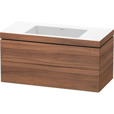 Duravit L-Cube Wandhängender Waschtisch - Nahtlose Keramik-Möbel Verbindung Duravit L-Cube Wandhängender Waschtisch - Nahtlose Keramik-Möbel Verbindung