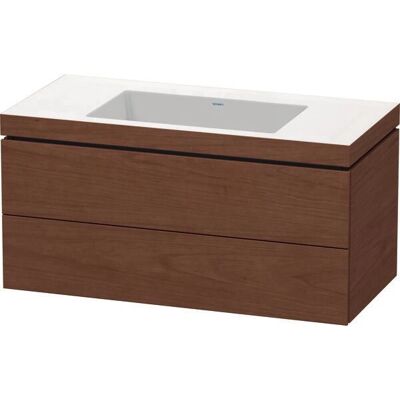 Duravit L-Cube Wandhängendes Badezimmer-Set - Nahtlose Keramik-Möbel Verbindung Duravit L-Cube Wandhängendes Badezimmer-Set - Nahtlose Keramik-Möbel Verbindung