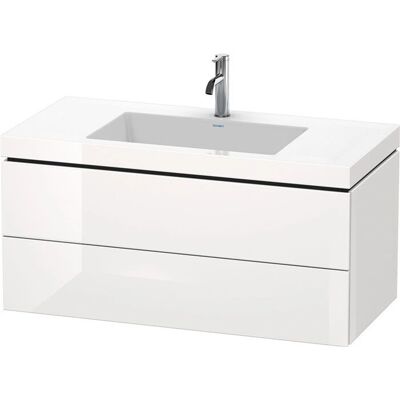 Lavoar Duravit L-Cube pentru perete - Alb lucios Lavoar Duravit L-Cube pentru perete - Alb lucios