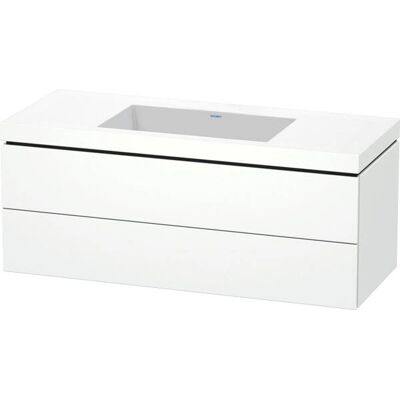 Vas de perete Duravit L-Cube - 120x48 cm, Alb mate Vas de perete Duravit L-Cube - 120x48 cm, Alb mate
