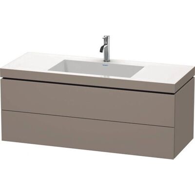 Duravit L-Cube Wandhäng Washbasin - Basalt Matt Duravit L-Cube Wandhäng Washbasin - Basalt Matt