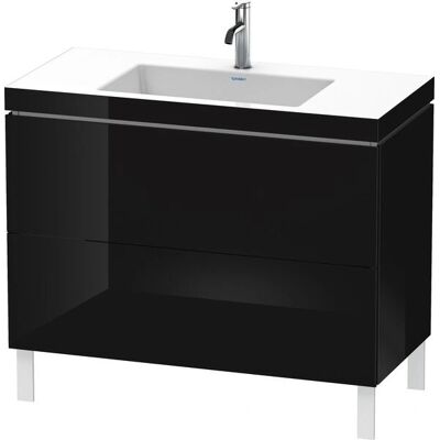 Duravit L-Cube Möbelwaschtisch - Schwarz Hochglanz Modernes Design Duravit L-Cube Möbelwaschtisch - Schwarz Hochglanz Modernes Design