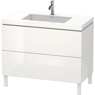 Duravit L-Cube Lavabo - Blanco Brillante - 2 Cajones Duravit L-Cube Lavabo - Blanco Brillante - 2 Cajones