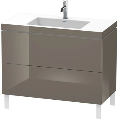 Duravit L-Cube Möbelwaschtisch - Flannel Grey Hochglanz - Modernes deutsches Design Duravit L-Cube Möbelwaschtisch - Flannel Grey Hochglanz - Modernes deutsches Design