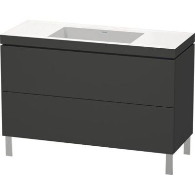 Duravit L-Cube mobile lavabo - Moderno, grafite opaco, 2 cassetti - Mobile lavabo Duravit L-Cube mobile lavabo - Moderno, grafite opaco, 2 cassetti - Mobile lavabo