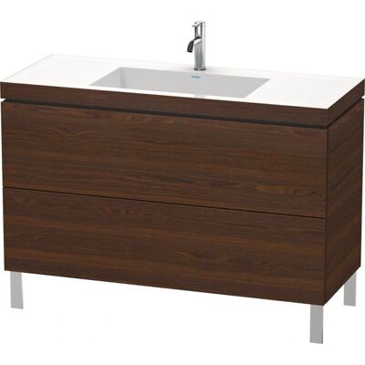 Duravit L-Cube Möbelwaschtisch - Nussbaum gebürstet - Badmöbel-Set Duravit L-Cube Möbelwaschtisch - Nussbaum gebürstet - Badmöbel-Set