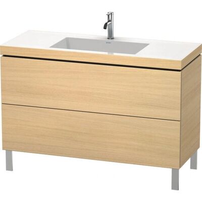 Duravit L-Cube Möbelwaschtisch - Massivholz, 120x48 cm, 2 Schubladen, Ohne Überlauf Duravit L-Cube Möbelwaschtisch - Massivholz, 120x48 cm, 2 Schubladen, Ohne Überlauf