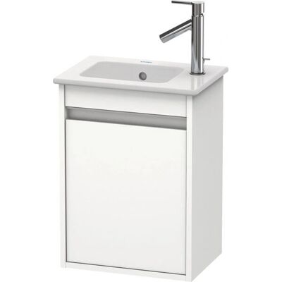 Duravit Ketho Wandhängendes Waschbeckenmodul - Weiß Matt - 400mm - Wandmontage Duravit Ketho Wandhängendes Waschbeckenmodul - Weiß Matt - 400mm - Wandmontage
