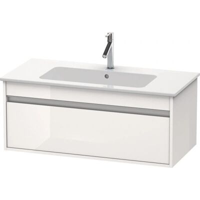 Duravit Ketho Dulap pentru lavoar - 1000mm, Alb Lucios, 1 Sertar - Dulap pentru lavoar Duravit Ketho Dulap pentru lavoar - 1000mm, Alb Lucios, 1 Sertar - Dulap pentru lavoar