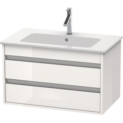 Dulap de baie Duravit Ketho - 2 Sertare, Alb lucios, 800mm Dulap de baie Duravit Ketho - 2 Sertare, Alb lucios, 800mm