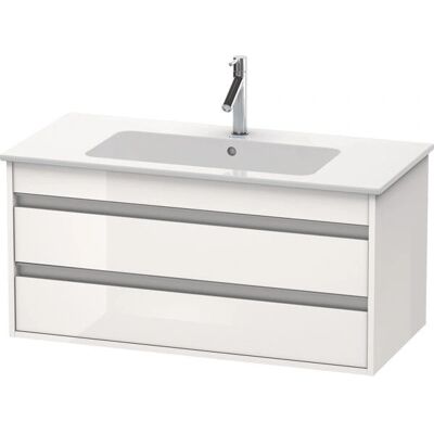 Duravit Ketho Wandhängender Waschtischunterschrank mit Zwei Schubkästen Duravit Ketho Wandhängender Waschtischunterschrank mit Zwei Schubkästen