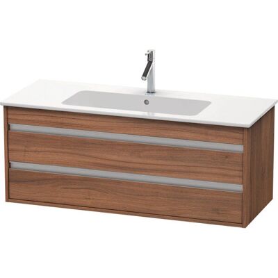 Duravit Ketho Wandhängender Waschtischunterschrank - Nussbaum - 1200mm Duravit Ketho Wandhängender Waschtischunterschrank - Nussbaum - 1200mm