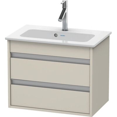 Duravit Ketho Mueble de pared - Taupe mate - 2 cajones Duravit Ketho Mueble de pared - Taupe mate - 2 cajones