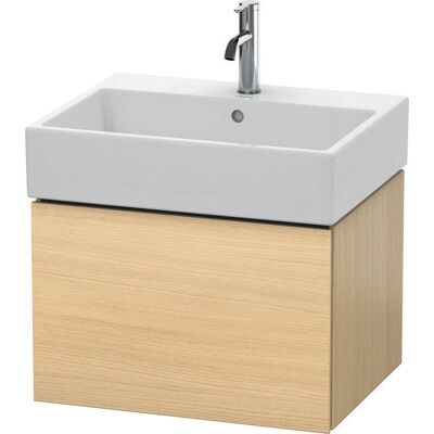 Duravit L-Cube Wandhängender Waschtischunterschrank - Mediterrane Eiche - 1 Schublade - 58x46 cm Duravit L-Cube Wandhängender Waschtischunterschrank - Mediterrane Eiche - 1 Schublade - 58x46 cm