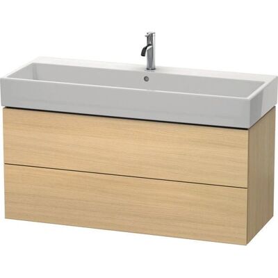 Duravit L-Cube Wand-Schrank - Mediterrane Eiche - 2 Schubladen - Badezimmermöbel Duravit L-Cube Wand-Schrank - Mediterrane Eiche - 2 Schubladen - Badezimmermöbel