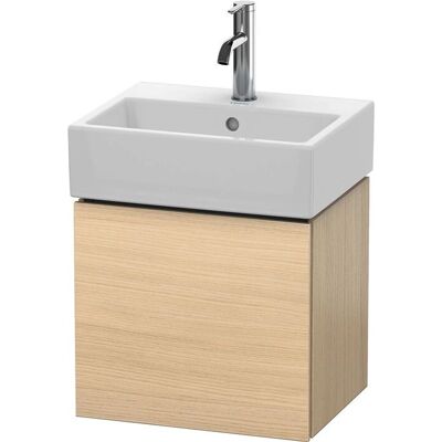 Duravit L-Cube Wandhängender Waschtischunterbau - Mediterrane Eiche, 1 Tür, Rechtsanschlag Duravit L-Cube Wandhängender Waschtischunterbau - Mediterrane Eiche, 1 Tür, Rechtsanschlag