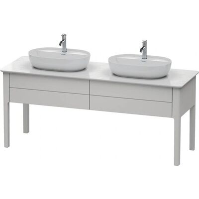 Duravit Luv Waschtischunterbau - 2 Auszüge, Nordic Weiß - Badmöbel Duravit Luv Waschtischunterbau - 2 Auszüge, Nordic Weiß - Badmöbel