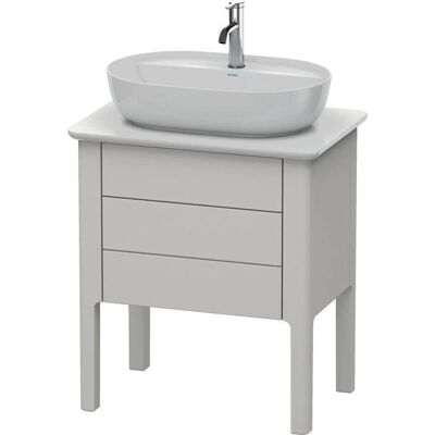 Duravit Luv Waschtischunterbau - Nordisch Weiß Seidenmatt - 638mm breit Duravit Luv Waschtischunterbau - Nordisch Weiß Seidenmatt - 638mm breit