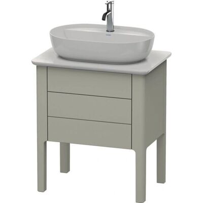Duravit Luv Waschtisch - Taupe Seidenmatt - 638mm - Waschtischunterschrank Duravit Luv Waschtisch - Taupe Seidenmatt - 638mm - Waschtischunterschrank