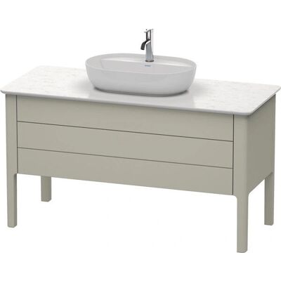 Duravit - Luv Waschtischunterbau - Taupe Seidenmatt - Rechteckig - Bodenstehend Duravit - Luv Waschtischunterbau - Taupe Seidenmatt - Rechteckig - Bodenstehend