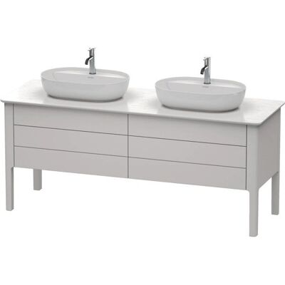 Duravit Luv Wand-Waschtischunterschrank - Nordic Weiß Seidenmatt Duravit Luv Wand-Waschtischunterschrank - Nordic Weiß Seidenmatt