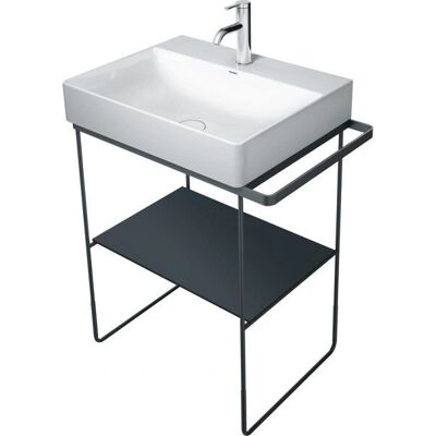 Duravit DuraSquare Glaseinleger Schwarz - 57x38cm, für Metallkonsolen Duravit DuraSquare Glaseinleger Schwarz - 57x38cm, für Metallkonsolen